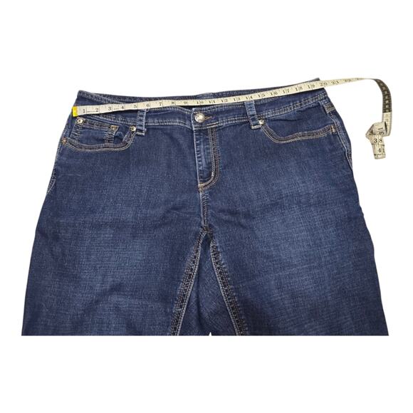 Melissa MCCARThY x‎ Seven7 Bootcut Women's Mid Rise Blue Jeans Plus Size 20 - Picture 8 of 12